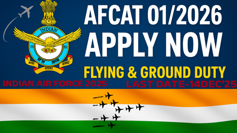 INDIAN AIR FORCE AFCAT 2026
